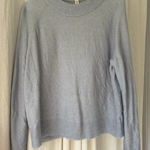 Athleta Women's Light Blue Sweater- medium